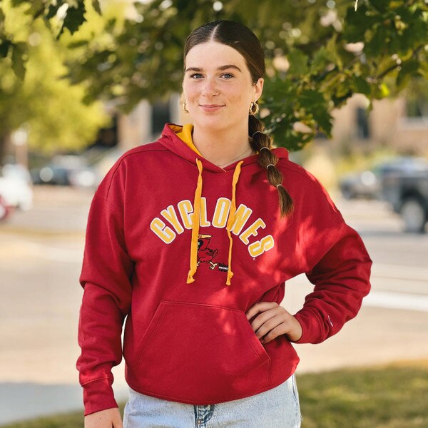 Champion® Women's Pennant Cy Cardinal Hoodie